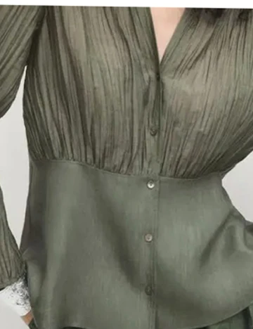 Bluza Massimo Dutti, verde
