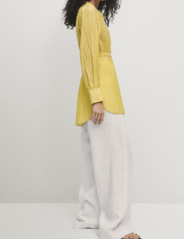 Bluza Massimo Dutti, galben