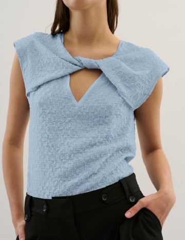 Bluza Karen By Simonsen, albastru
