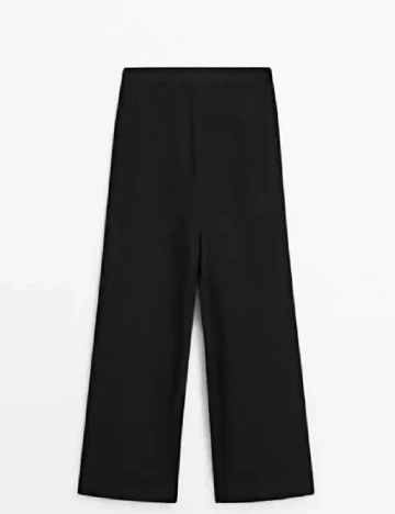 Pantaloni Massimo Dutti, negru Negru
