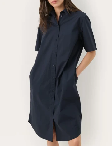 Rochie medie Part Two, bleumarin