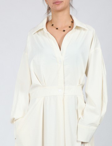 Rochie lunga SHEIN, crem