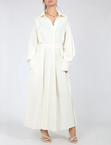 Rochie lunga SHEIN, crem Crem