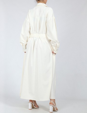 Rochie lunga SHEIN, crem