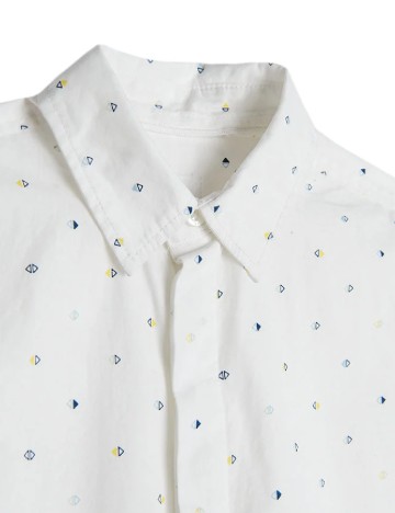 Camasa Cool Club, alb