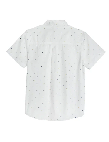 Camasa Cool Club, alb Alb