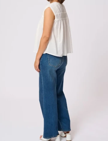 Bluza Kaffe, alb