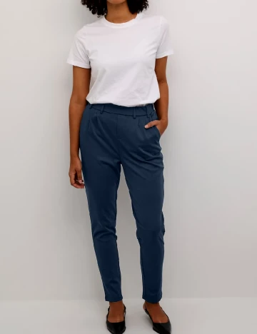 Pantaloni Kaffe, bleumarin