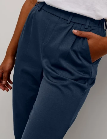 Pantaloni Kaffe, bleumarin