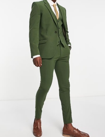 
						Sacou ASOS, verde