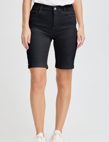 
						Pantaloni scurti Fransa, negru