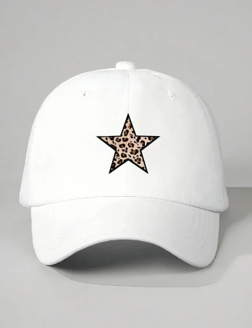 Sapca Shein Kids, alb Alb