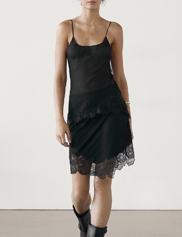 Maiou Massimo Dutti, negru