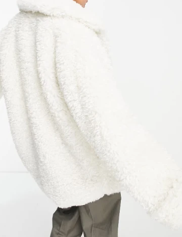 Jacheta ASOS, alb Alb