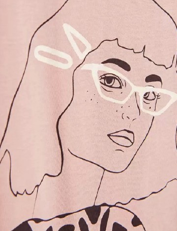 Tricou Cool Club, roz