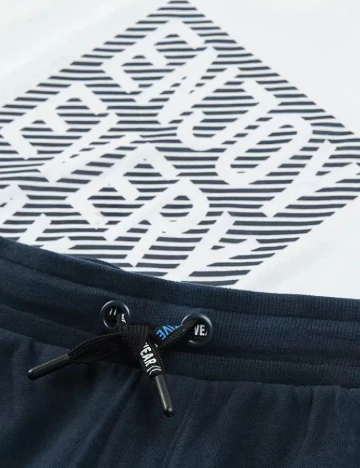 Compleu Cool Club, bleumarin/alb Albastru