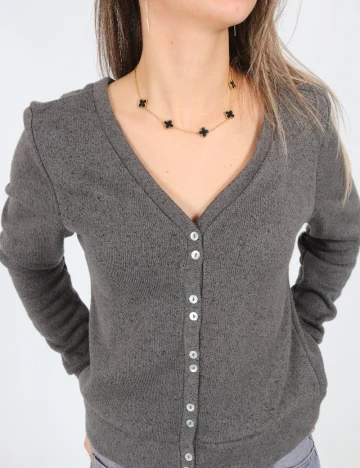 Cardigan Zra, gri