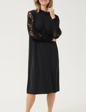 
						Rochie medie Kaffe, negru