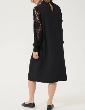 Rochie medie Kaffe, negru