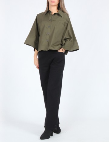 Camasa Massimo Dutti, verde