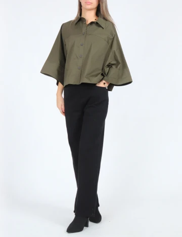 Camasa Massimo Dutti, verde