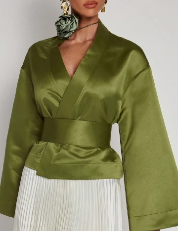 Bluza SHEIN, verde
