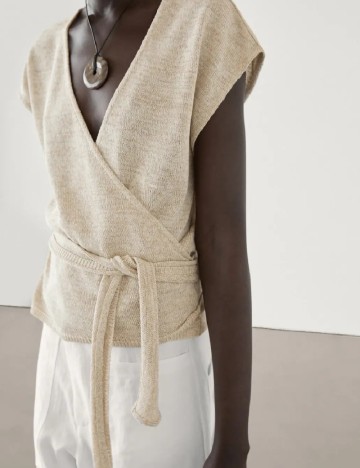 Bluza Massimo Dutti, bej