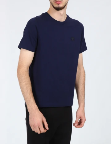 Tricou Double A by Wood Wood, bleumarin