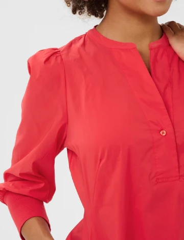Rochie medie Culture, rosu