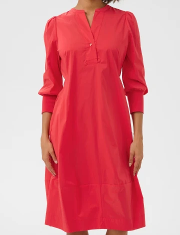 Rochie medie Culture, rosu