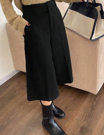 Pantaloni Dazy, negru
