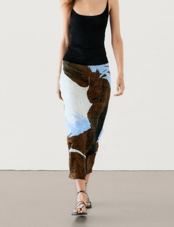 
						Fusta Massimo Dutti, mix culori