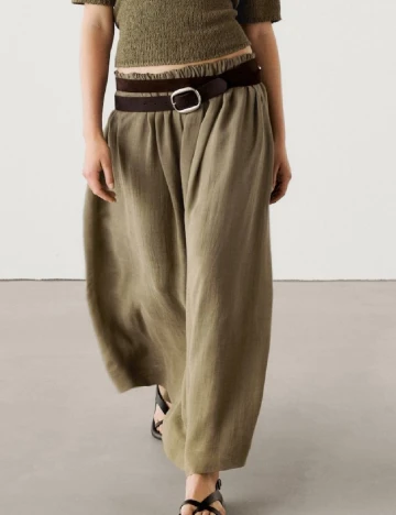 Fusta Massimo Dutti, verde