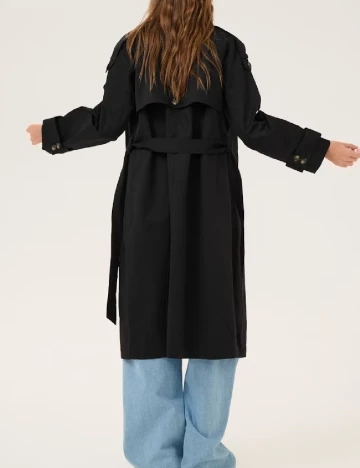 Trench My Essential Wardrobe, negru