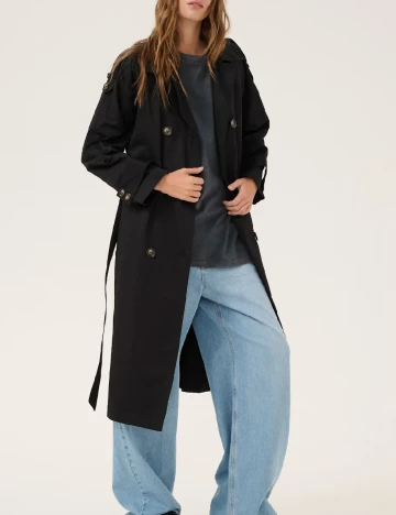 Trench My Essential Wardrobe, negru
