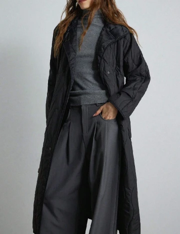 Geaca SHEIN, negru Negru
