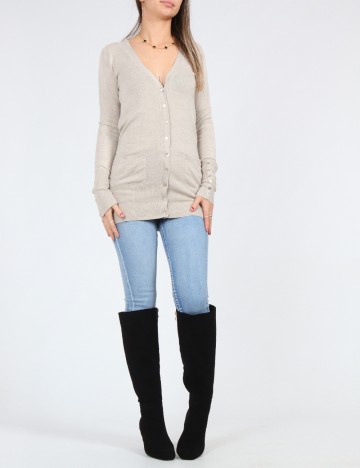 Cardigan Zra, bej