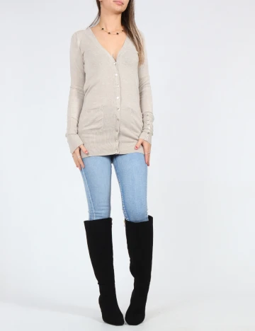 Cardigan Zra, bej
