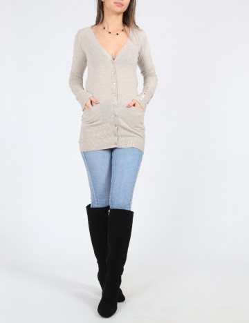 Cardigan Zra, bej