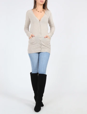 Cardigan Zra, bej