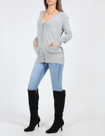Cardigan Zra, gri