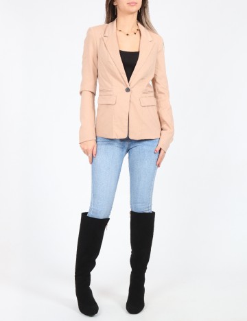 Sacou Bershka, crem