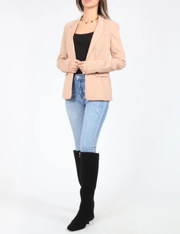 Sacou Bershka, crem