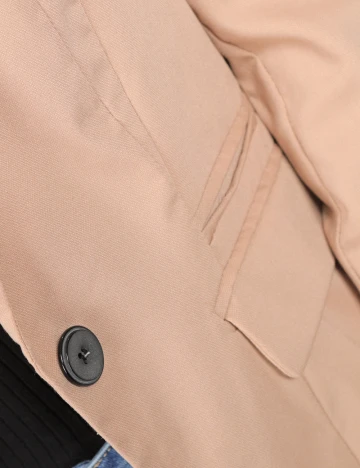 Sacou Bershka, crem