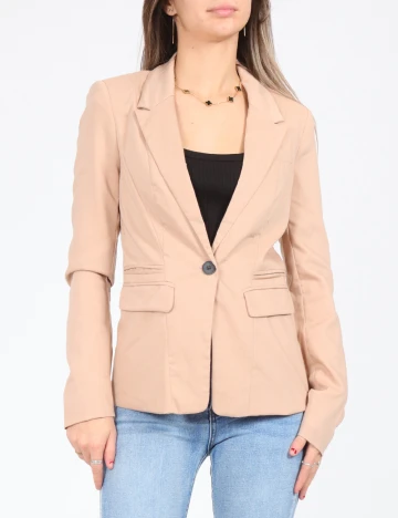 Sacou Bershka, crem