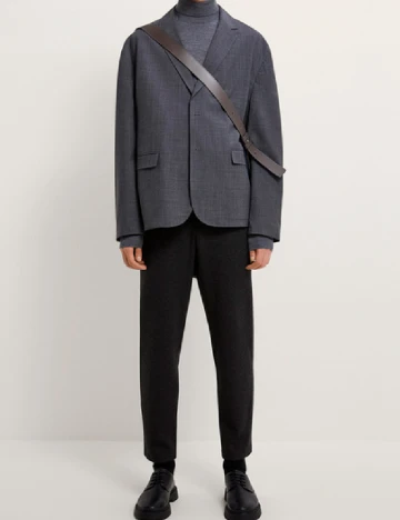 Pantaloni Zra, negru