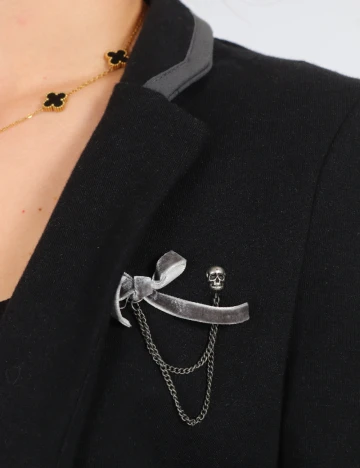 Sacou Bershka, negru