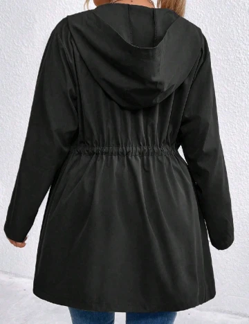 Jacheta SHEIN CURVE, negru