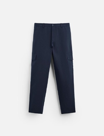 Pantaloni Zra, bleumarin
