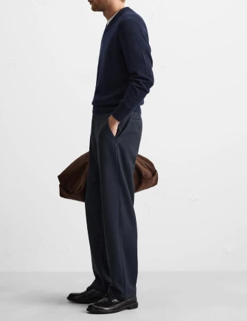 Pantaloni Zra, albastru